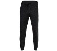 Jogger Pants JOOP "Leisure", Herren, Gr. XL, N-Gr, schwarz, Obermaterial: 95% Baumwolle, 4% Elasthan, 1% sonstige Fasern, unifarben, casual, bequem lang, Hosen, mit Cornflower-Allovermuster (26074520-
