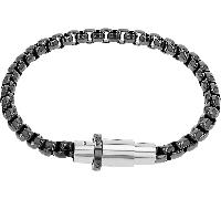 Joop! Herren Armband 2040565 Edelstahl IP Gun