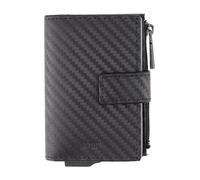 Joop! Kreditkartenetui Volterra – RFID-Schutz, Leder, 7 cm, Schwarz