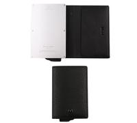 JOOP! Karten-Etui Herren Leder schwarz, One Size