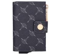 Kartenetui JOOP "cortina 1.0 c-four e-cage sv8", Herren, blau (schwarz navy), Lederimitat, Kleinlederwaren, Geldbörse Portemonnaie Damenbörse mit Drucken (38653537-0) schwarz navy