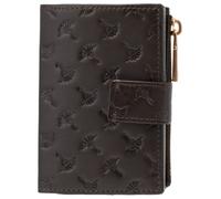 Joop! Leggero Stampa leggero stampa Kreditkartenetui RFID Schutz Leder 7 cm braun