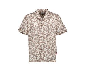 JOOP! Kurzarmhemd Herren Comfort Fit Kurzarm Baumwolle braun, L