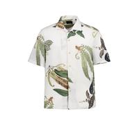 JOOP! Kurzarmhemd Herren Kurzarm Viskose weiß, L