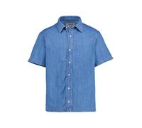 JOOP! Kurzarmhemd Herren Regular Fit Kurzarm Kent-Kragen Baumwolle blau, XL