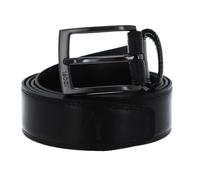 Joop! Gürtel Double Quilted Coll. Belt Leder 3,5 cm W110 Schwarz