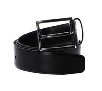 Joop! Leder Gürtel Smooth Coll. Belt 3,5 CM W95 Black schwarz
