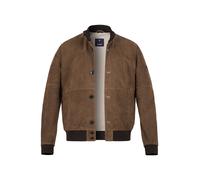 JOOP! Lederblouson Herren Stehkragen Ziegenvelours braun, 54 (XL)