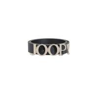 Joop! Gürtel Damen Rindsleder mit Logo-Pin-Schließe Schwarz 90 cm