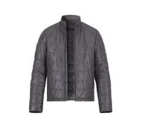 JOOP! Lederjacke Herren Stehkragen Lammnappa grau, 52 (L)