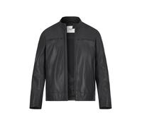 JOOP! Lederjacke Herren Stehkragen Lammnappa schwarz, 50 (M)