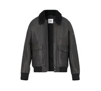 JOOP! Lederjacke Herren Umlegekragen Lammnappa braun, 50 (M)