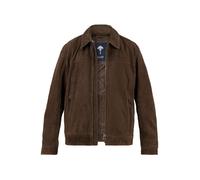 JOOP! Lederjacke Herren Umlegekragen Ziegenvelours braun, 54 (XL)