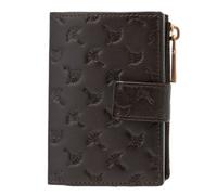 Joop! Leggero Stampa leggero stampa Kreditkartenetui RFID Schutz Leder 7 cm braun
