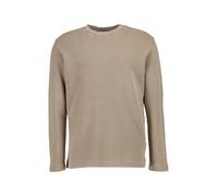 JOOP! Longsleeve Herren Regular Fit Langarm Rundhals Baumwoll-Jersey beige, L