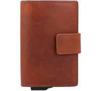 Joop! Loreto c-two Kreditkartenetui RFID Leder 7 cm braun