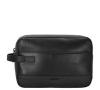 Joop! Manciano Eris Kulturbeutel Leder 25 cm schwarz