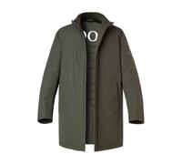 JOOP! Mantel Herren Stehkragen Mikrofaser grün, 48 (S)