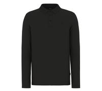 JOOP! Polo-Shirt Herren Regular Fit Langarm Baumwolle schwarz, L