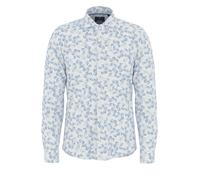 JOOP! Hemd mit Leinen-Anteil Herren Slim Fit Baumwolle hellblau, 42