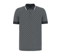 JOOP! Herren Poloshirt, Allover-Print - Jessino, Baumwolle Grau M