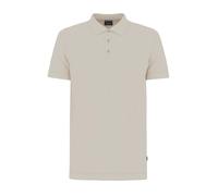 JOOP! Collection Modern Fit Poloshirt mit Strukturmuster Modell 'Roberto' in Offwhite, Größe L