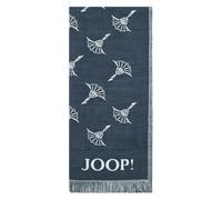 JOOP! Herren Schal 'Feris' nachtblau / weiß, Größe One Size Nachtblau / Weiß