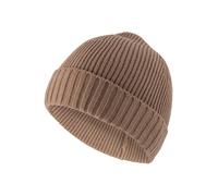 Strickmütze JOOP JEANS "Francis", Herren, beige (medium beige), Strick, Materialmix, unifarben, Mützen Strickmütze (31997127-0)