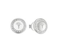 JOOP! Ohrstecker 925 Sterling Silber Damen Ohrschmuck, mit Zirkonia synth., 1 cm, Kommt in Schmuck Geschenk Box