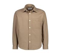 JOOP! Overshirt Herren Langarm Kent-Kragen Baumwolle braun, L