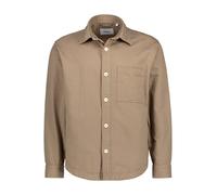 JOOP! Overshirt Herren Langarm Kent-Kragen Baumwolle braun, M