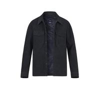 JOOP! Overshirt Herren Umlegekragen Ziegenvelours blau, 56 (XXL)