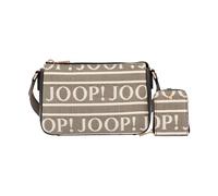 JOOP! Handtasche mit Logo-Muster Modell 'paraffa jasmina' in Taupe, Größe 1