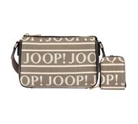 JOOP! Handtasche mit Logo-Muster Modell 'paraffa jasmina' in Taupe, Größe 1