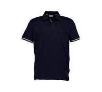 Poloshirt mit Label-Print Modell 'Amare' XL men Marine