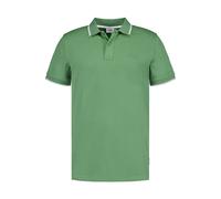 Poloshirt JOOP JEANS "Agnello", Herren, Gr. M, grün (open grün), Jersey, Obermaterial: 95% Baumwolle, 5% Elasthan, unifarben, casual, regular fit normal, Rundhals, Kurzarm eingesetzt angesetztes Bündc