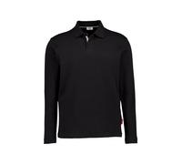 JOOP! Polo-Shirt Herren Slim Fit Langarm Baumwoll-Stretch schwarz, L