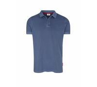 Joop! Poloshirt AMBROSIAN – Modern Fit, Polokragen, Baumwollmischung – Blau Größe L