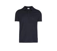 Poloshirt JOOP JEANS "Bastio", Damen, Gr. M, dunkelblau, Jersey, Obermaterial: 100% Baumwolle, unifarben, normal normal, Rippbündchen, Shirts (46150119-M) dunkelblau