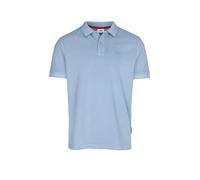 Poloshirt JOOP JEANS "Ambrosian", Damen, Gr. XXL, lt, pastel blau, Piqué, Obermaterial: 95% Baumwolle, 5% Elasthan, normal, Rippbündchen, Shirts (10491516-XXL) lt, pastel blau
