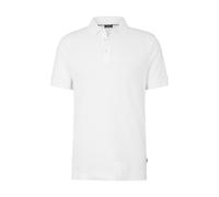 JOOP! Herren oloshirt - Primus, Polokragen, Knopfleiste, Halbarm, Baumwoll-Pique, weiß, 2XL Weiß