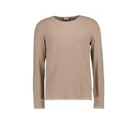 JOOP! Pullover Herren Regular Fit Rundhals Baumwolle beige, S