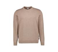 JOOP! Pullover Herren Regular Fit Rundhals Baumwolle beige, XL