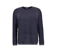 JOOP! Pullover Herren Regular Fit Rundhals Baumwolle blau, M