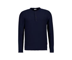 JOOP! Pullover Herren Regular Fit Rundhals Baumwolle blau, M