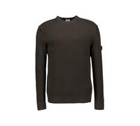 JOOP! Pullover Herren Slim Fit Rundhals Baumwolle grün, L