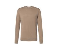 JOOP! JEANS Herren Strickpullover - Laurelor, Feinstrick, Wolle, Rundhals, Bündchen, einfarbig Beige L