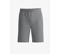 JOOP! Collection Sweatshorts mit elastischem Bund und Kordelzug in Mittelgrau Melange, Größe L