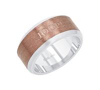 Joop! Ring Edelstahl Herren Ringe, Silber, Kommt in Schmuck Geschenk Box, 2038041