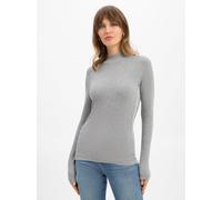 JOOP! Rippstrickpullover Damen hellgrau, 34